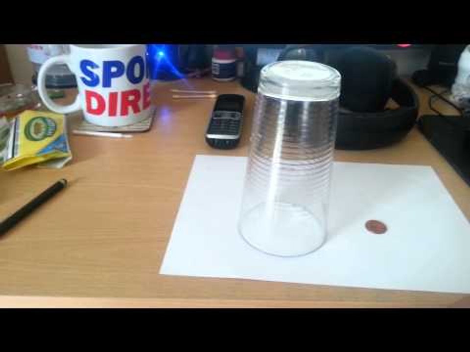 coin under cup trick | Supermadhouse83