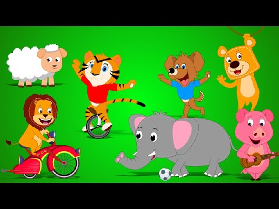 Educational Video for Kids: Animals and Numbers Learning