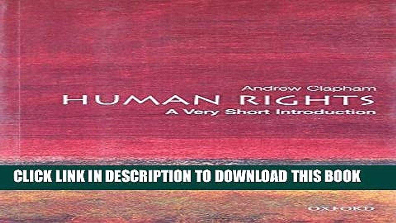 [PDF] Human Rights: A Very Short Introduction [Full Ebook]