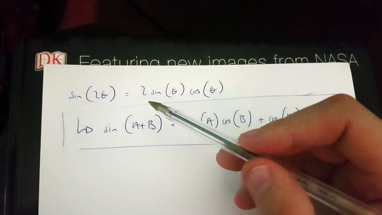 Proof of the Double Angle Identity: sin(2θ) = 2sin(θ)cos(θ)