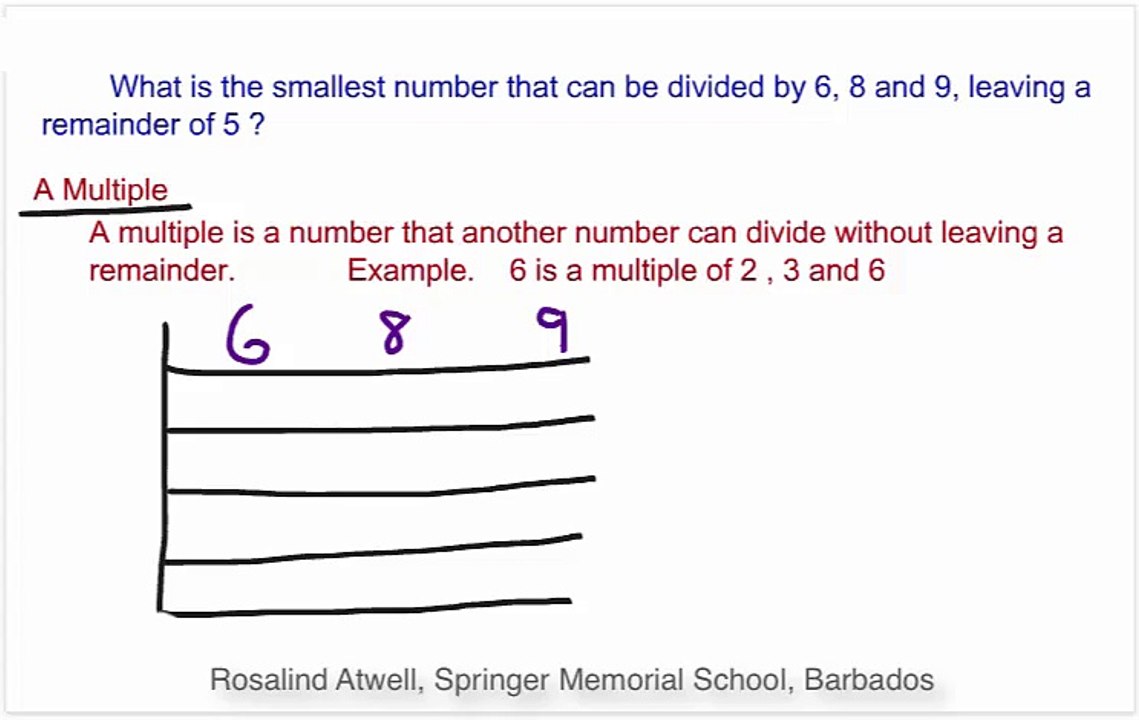 Number Theory Q1 Solutions 📘