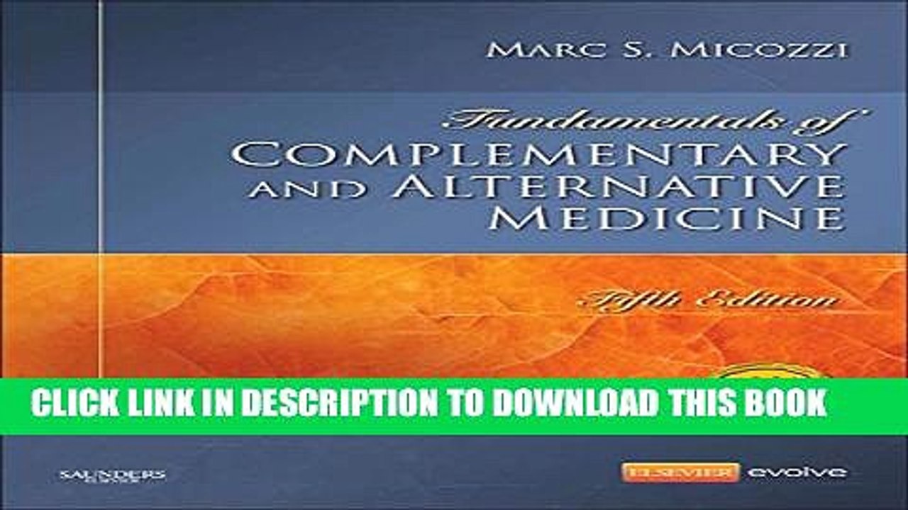 [PDF] Fundamentals of Complementary and Alternative Medicine (Fundamentals of Complementary and