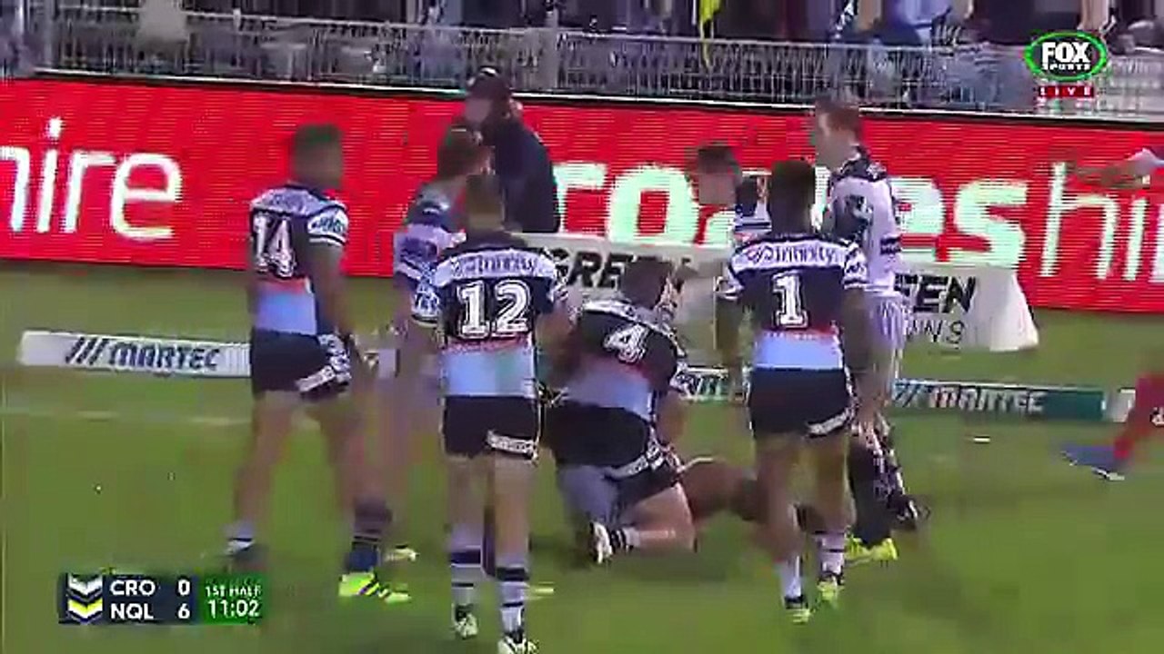 Sharks vs Cowboys round 14 nrl 2016 match highlights