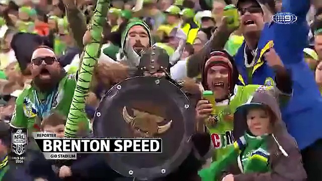 NRL 2016 Finals Week 1 Highlights- Raiders V Sharks