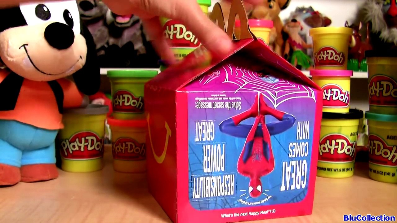 Play Doh McDonalds Happy Meal Toys The Amazing Spider-Man 2 Rise of Electro Play Dough new