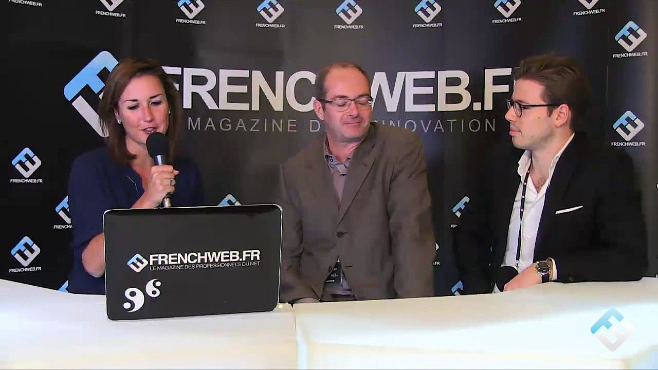 Nicolas Algoedt, Product Marketing Manager et Antoine Ballerin, Sales Director France chez Qubit au Hub Forum