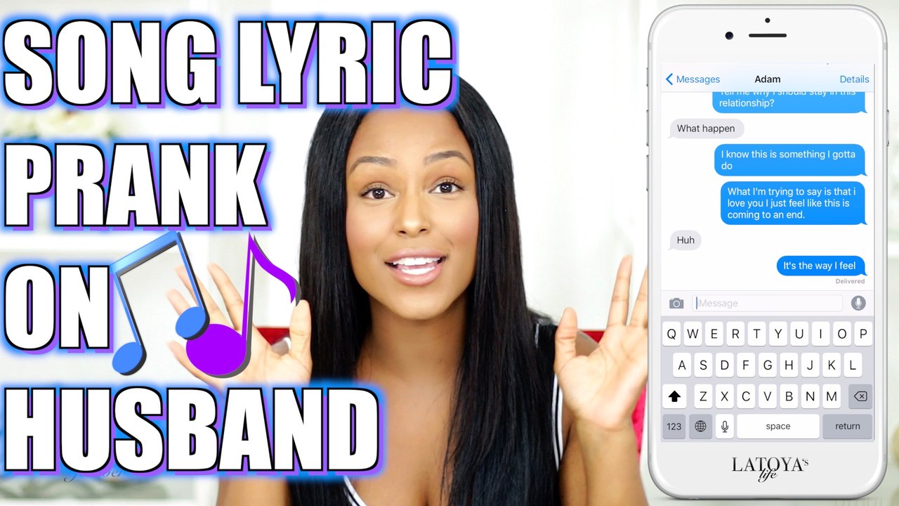 Hilarious Song Lyric Prank on My Husband 🎶