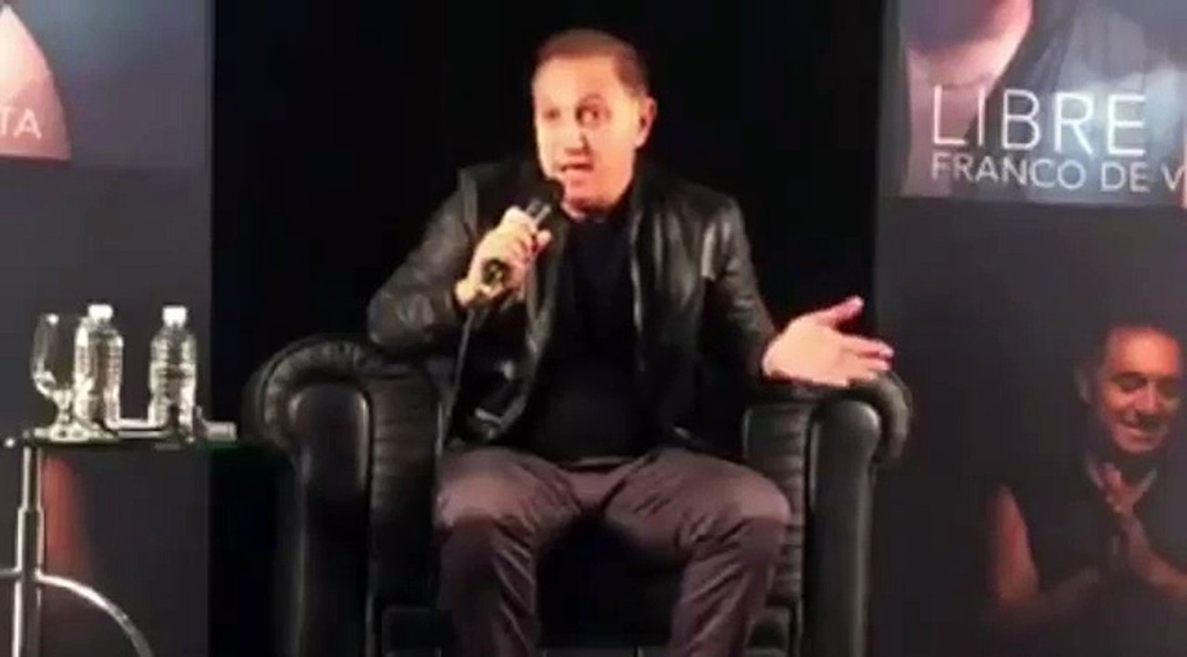 Franco de Vita llora por Venezuela