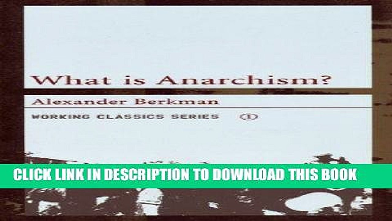 Discover the Fundamentals of Anarchism: A Comprehensive Guide 📘