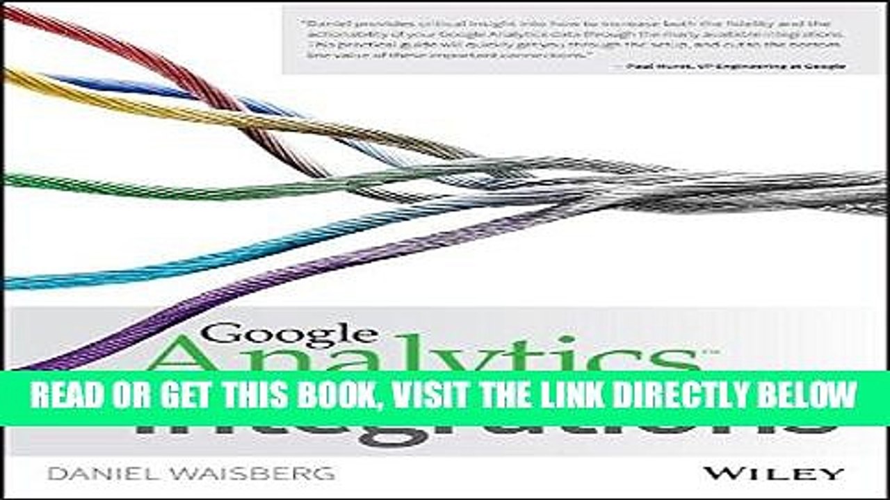[EBOOK] DOWNLOAD Google Analytics Integrations PDF