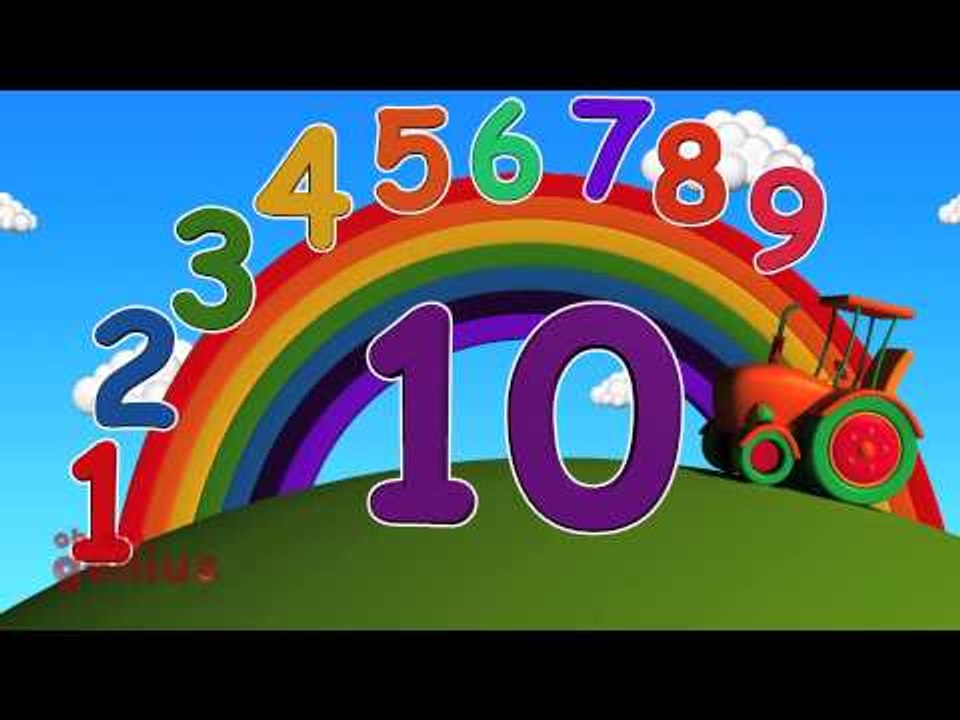 Ten Little Numbers | Numbers Song | Learn Numbers From 1 to 10