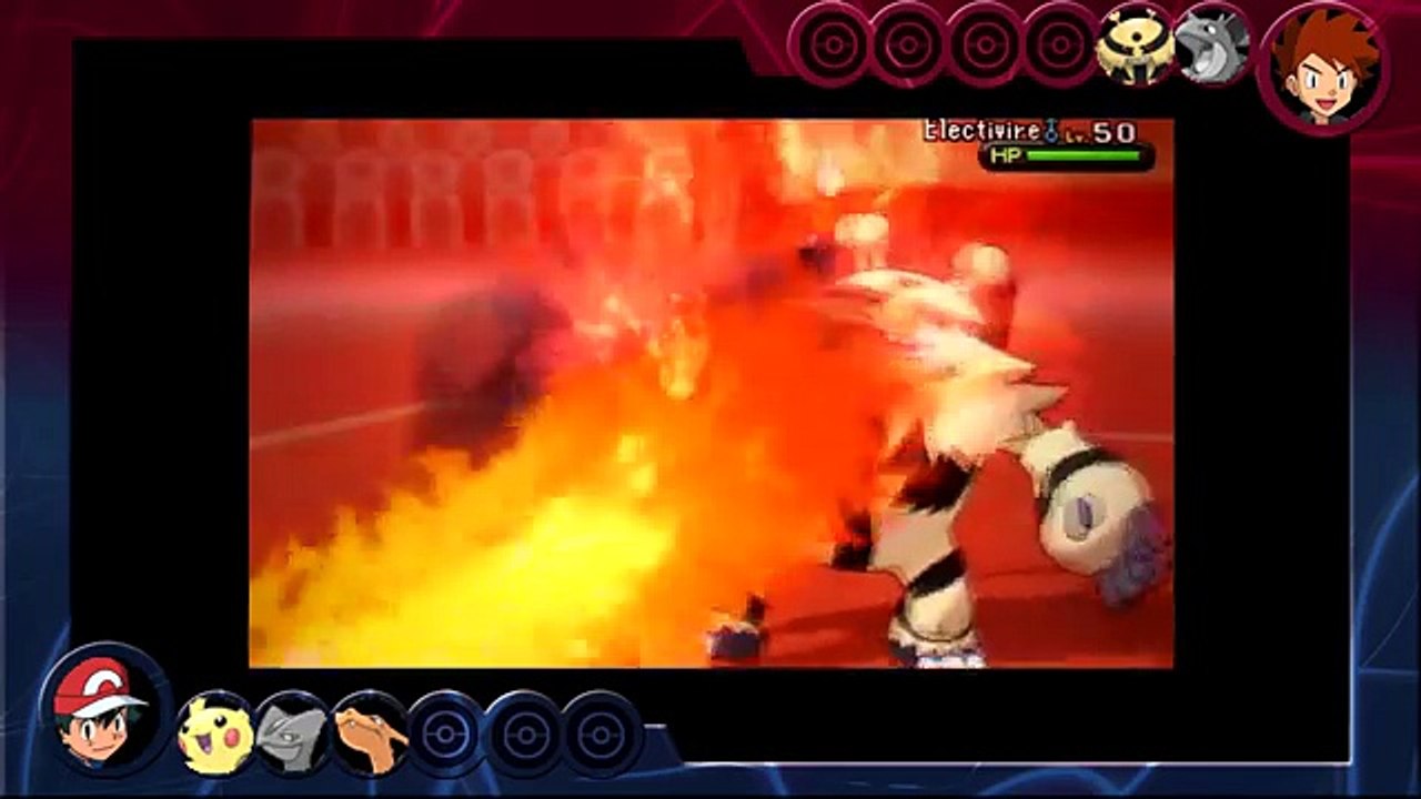 Pokemon X and Y WiFi Battle: Ash Vs Gary