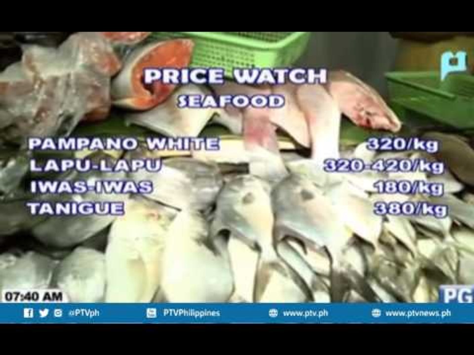 Price Watch: Presyo ng mga seafood sa Tandang Sora Market