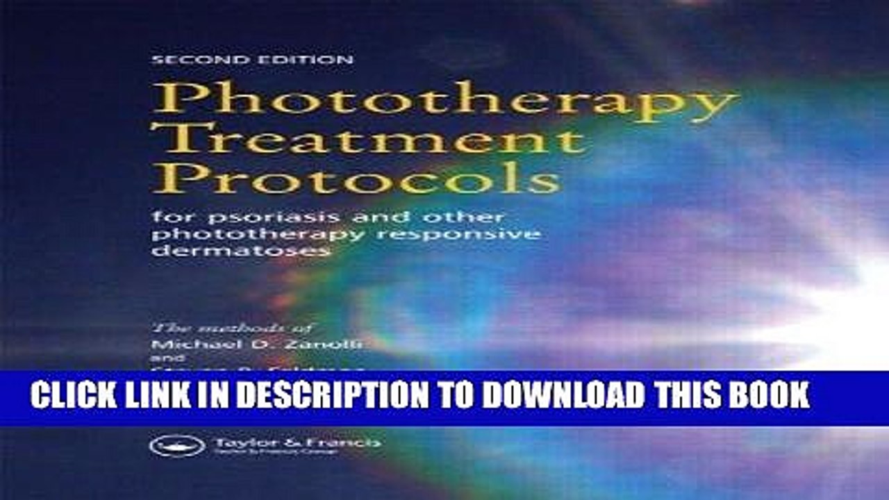 Ebook Phototherapy Treatment Protocols Free Read