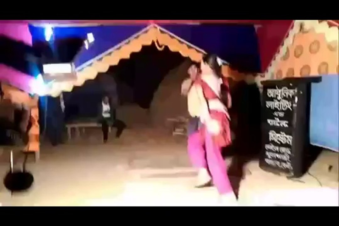 Deshi girl dance|stage show| village_concert