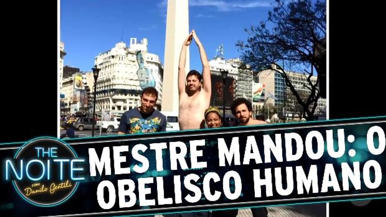 Mestre Mandou: O Obelisco Humano