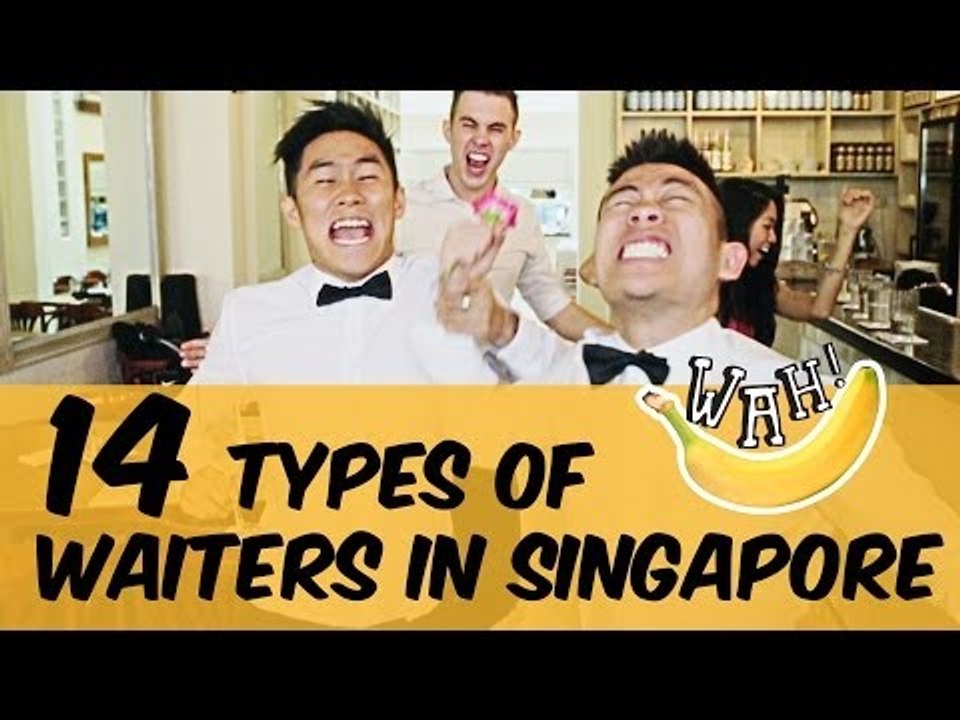14 Types of Waiters in Singapore