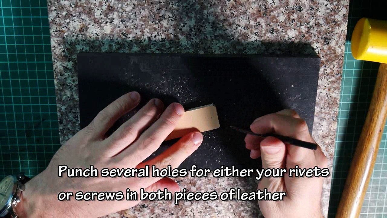 Leather Key Chain Tutorial