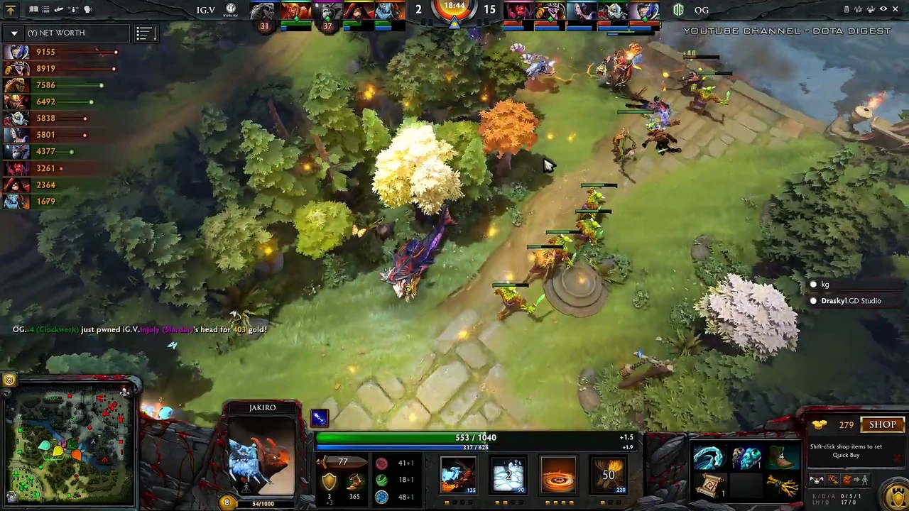 OG vs IG Vitality Boston Major 2016 Highlights Dota 2