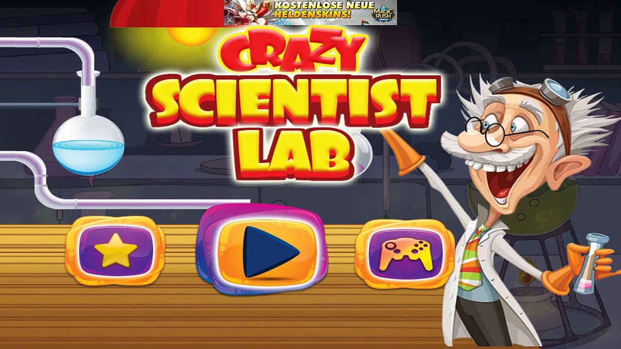 crazy scientists lab: for kids learning & assistance in school projects games video (Einstein)
