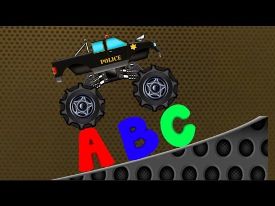 Monster Truck Alphabets | Educational Alphabet Learning for Kids