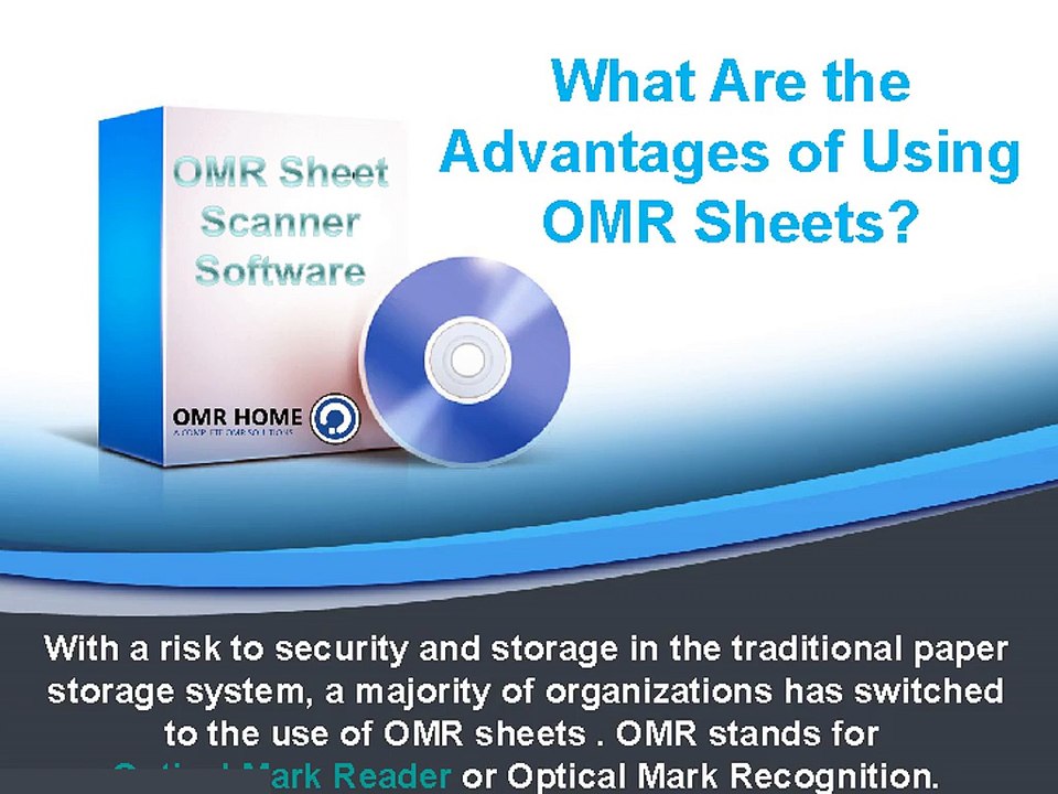 What Are the Advantages of Using OMR Sheets?