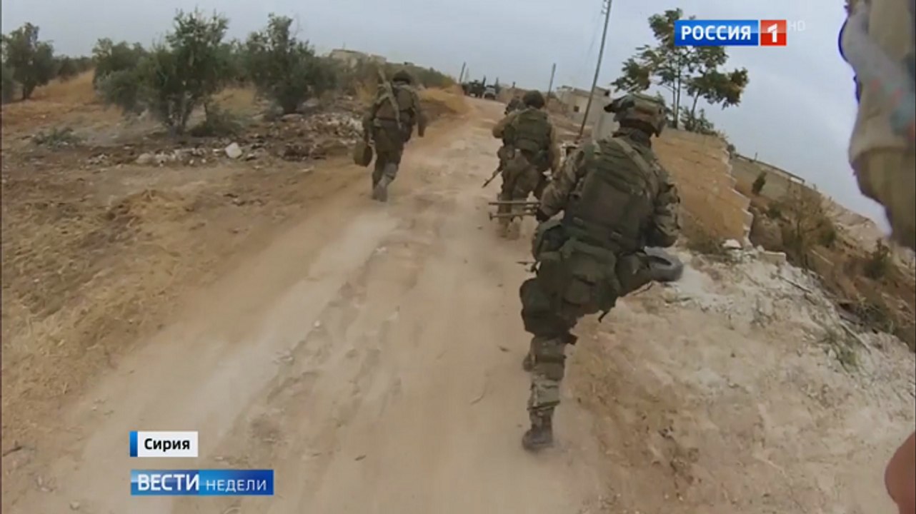 ПутинТВ показало реальные действия спецназа РФ в Сирии 🇷🇺