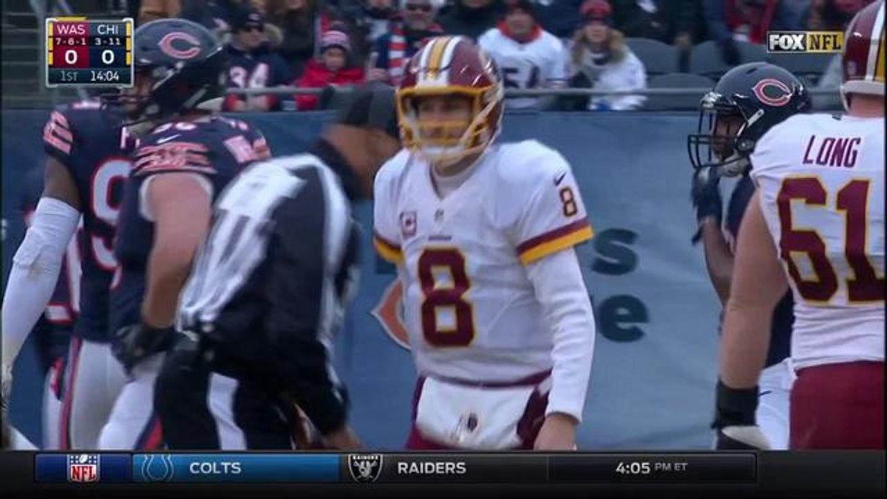 Kirk Cousins scrambles for 13 yards
