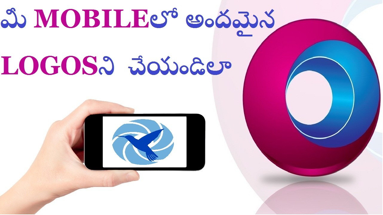 How to Make Beautiful logos in Mobile in Telugu || Telugu Tech Buz