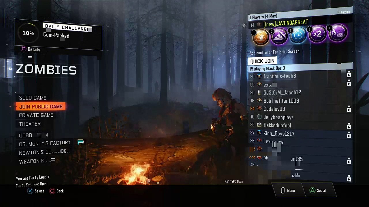 Grinding lvl 15 Zombies (2)