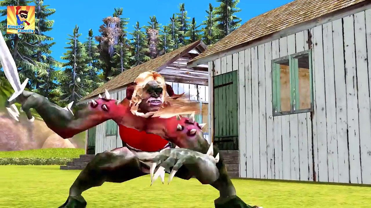 Finger Family Monster Family | Finger Family Rhymes Monster Family 3D | Finger Family