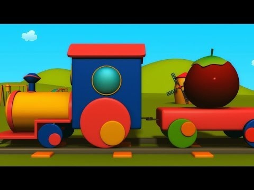 Vegetable Train | Learn Vegetables