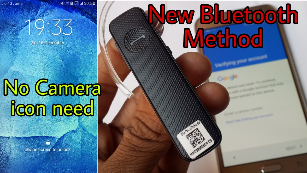 How to Remove Google Verification Step in all Devices - No Camera Icon