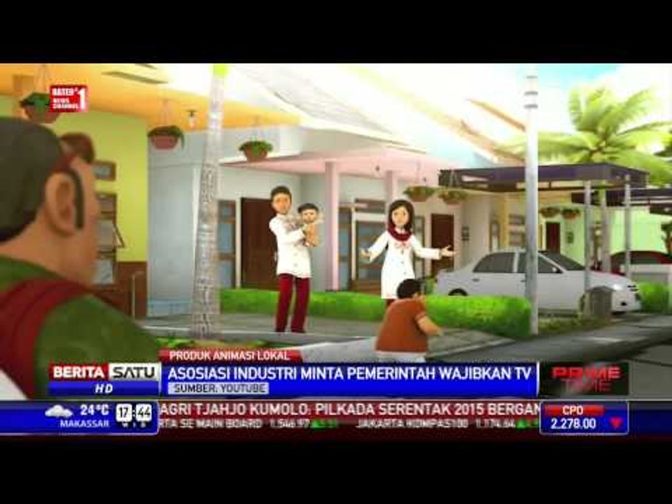 AINAKI Minta TV Indonesia Siarkan Produk Animasi Lokal