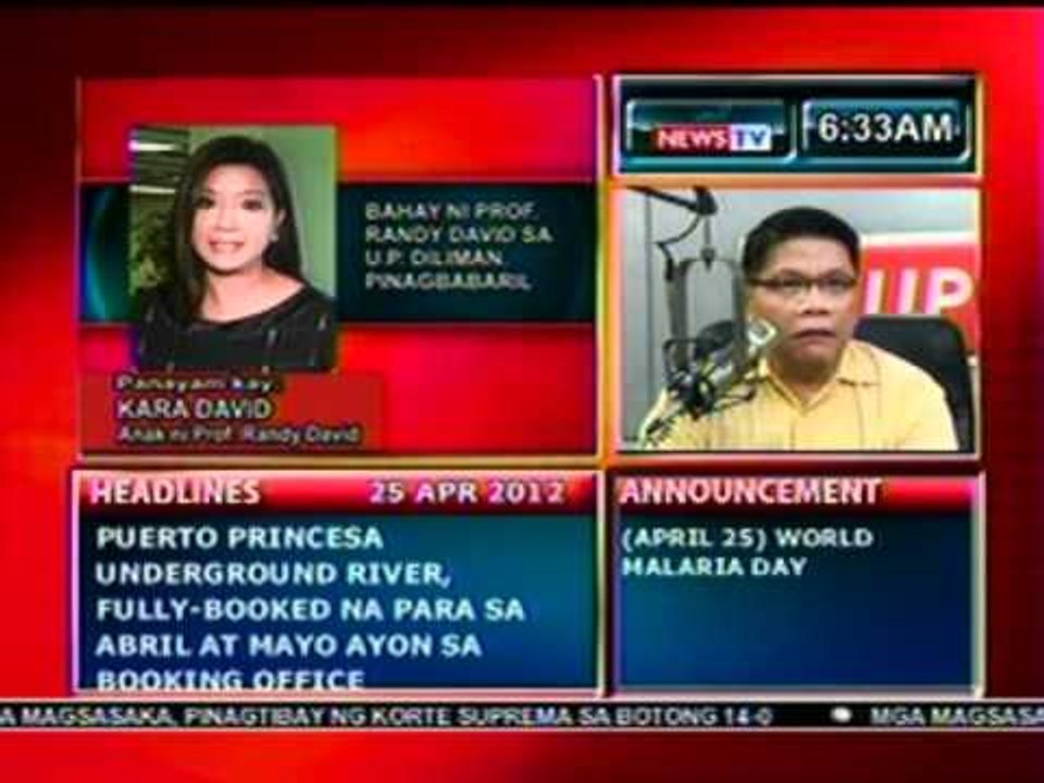 DB: Panayam kay Kara David ukol sa pamamaril