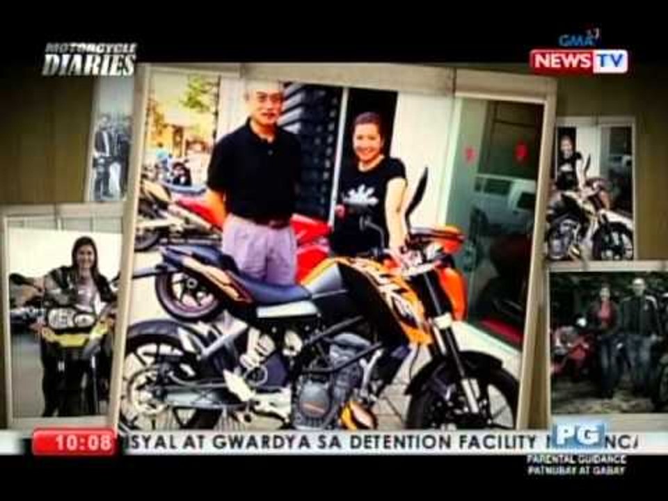 Paano nahilig si Kara David sa mga motorsiklo?
