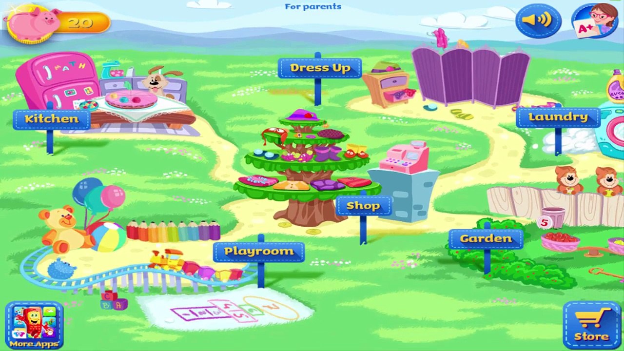 Number Videos for Kindergarten Kids - Izzies Math Kids Game - Educational Video for Children