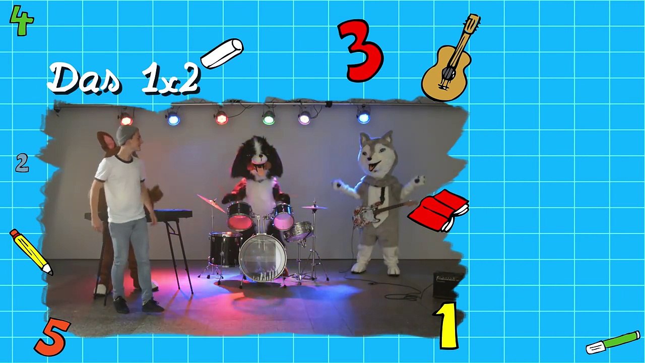 Das 1x2 Lied - Mathe Lernlieder _ Kinderlieder-xphLVaaT720