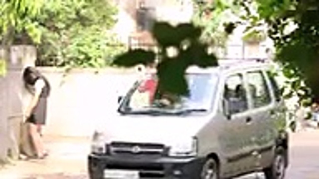 OMG! What is the girl doing in Public Place