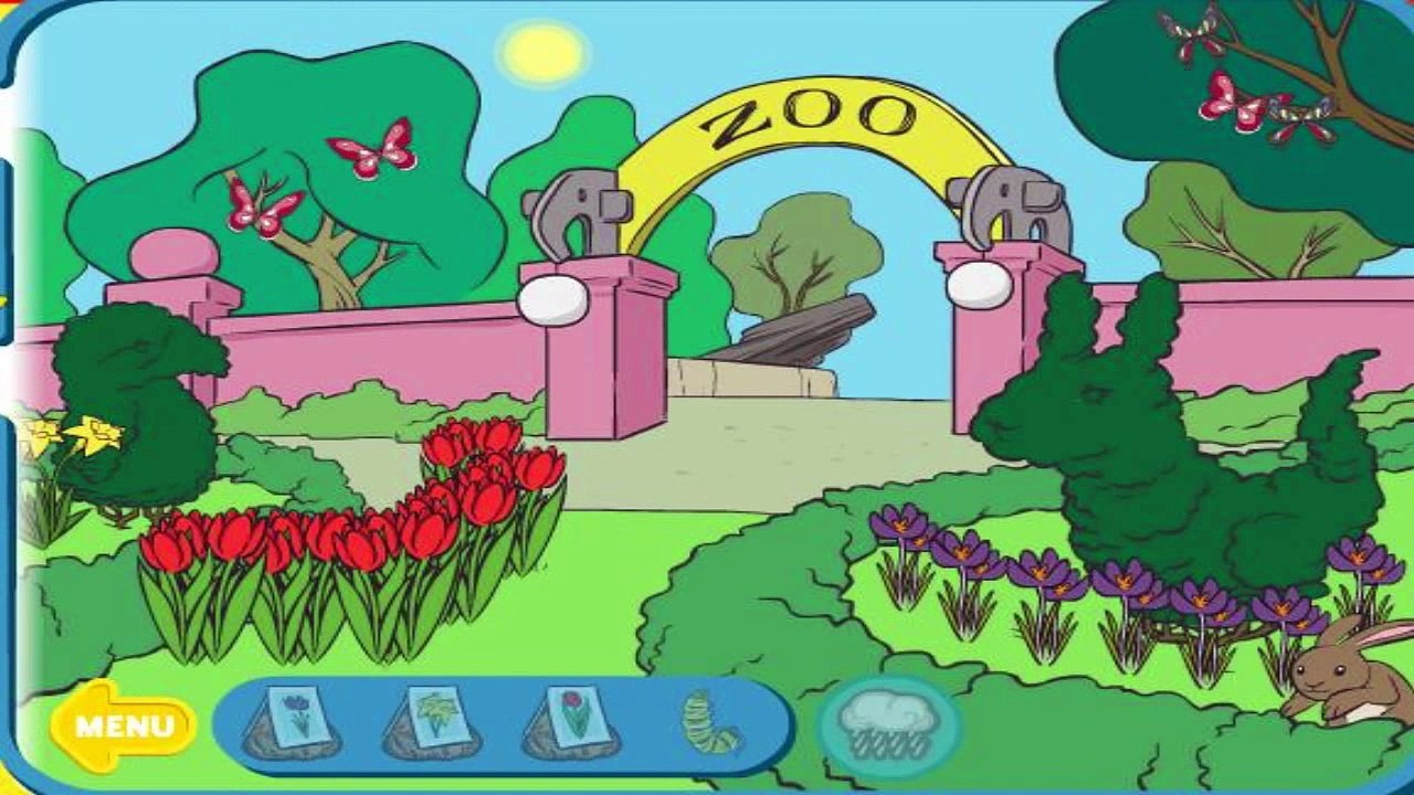 Curious George Games - George Brings Spring - PBS Kids Games