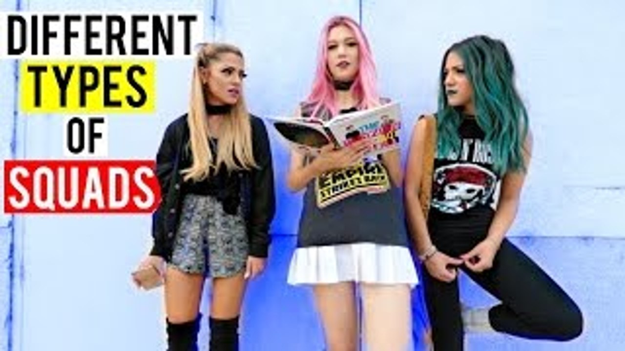 Different Types of Squads!!