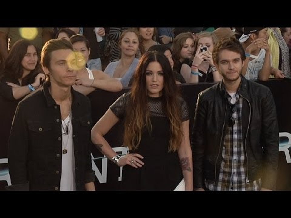 ZEDD, Matthew Koma and Miriam Bryant DIVERGENT World Premiere Arrivals
