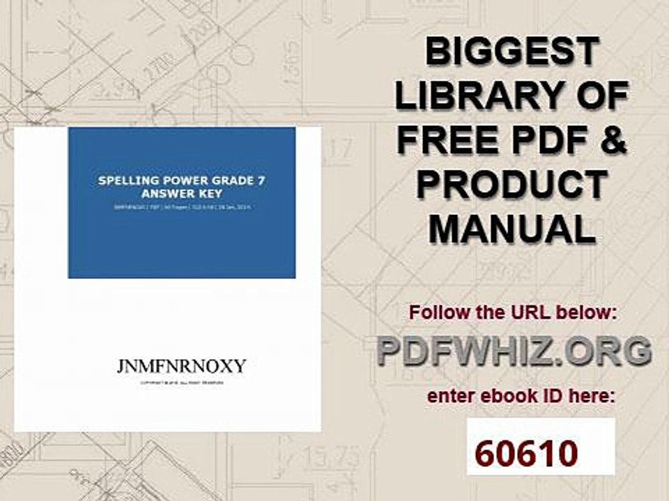 Spelling power grade 7 answer key