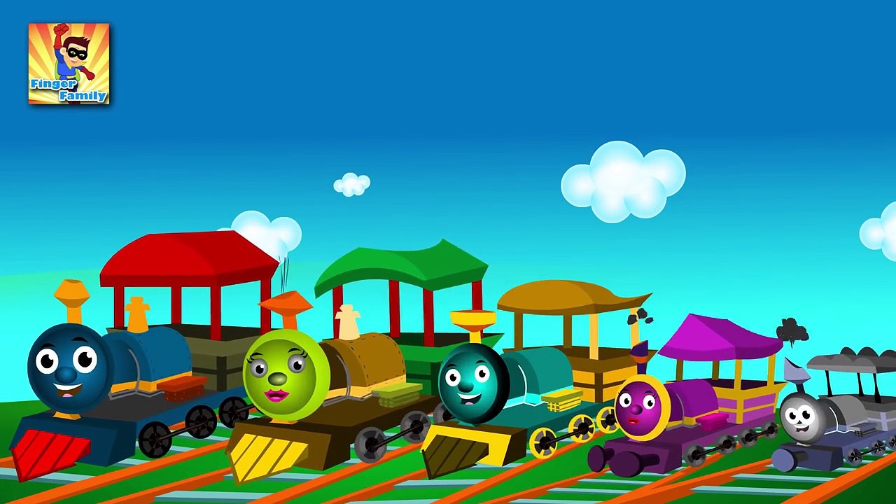 Finger Family Train Finger Family | Train Finger Family | Finger Family Parody