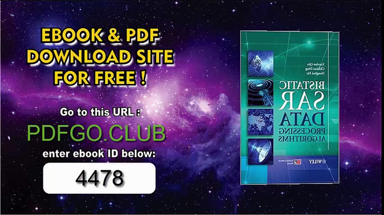 Bistatic SAR Data Processing Algorithms