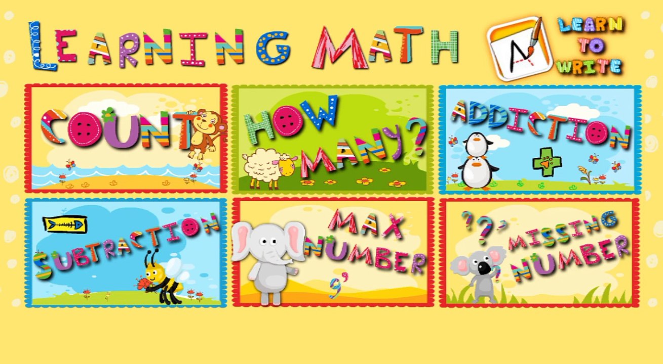 123 Learn maths for toddlers a3BGameLab Gameplay app school apk apps