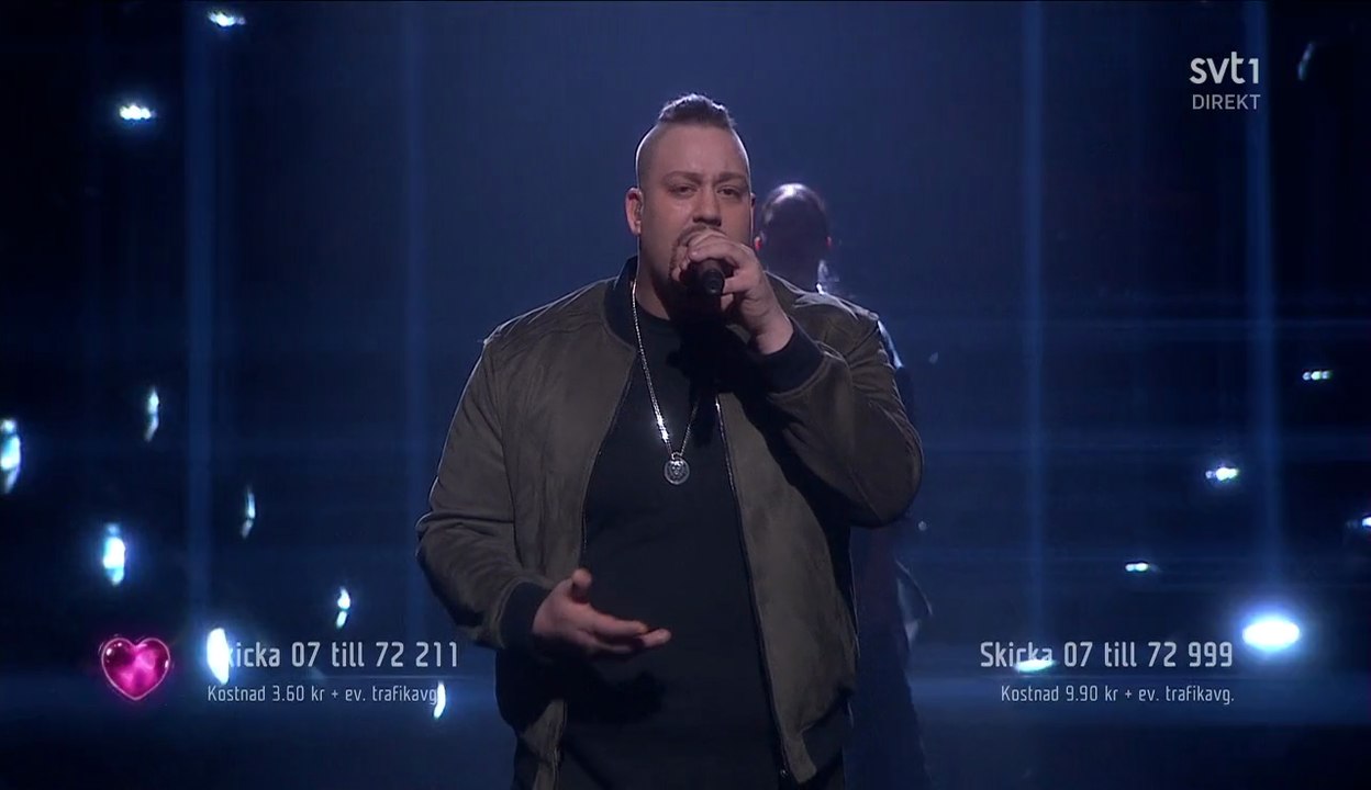 Nano - Hold On (Microphone Only) Melodifestivalen 2017