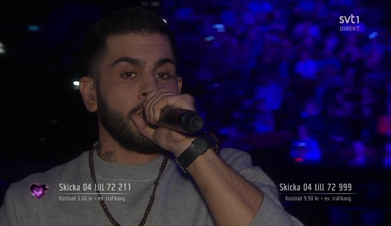 Allyawan - Vart har du vart (Microphone Only) Melodifestivalen 2017