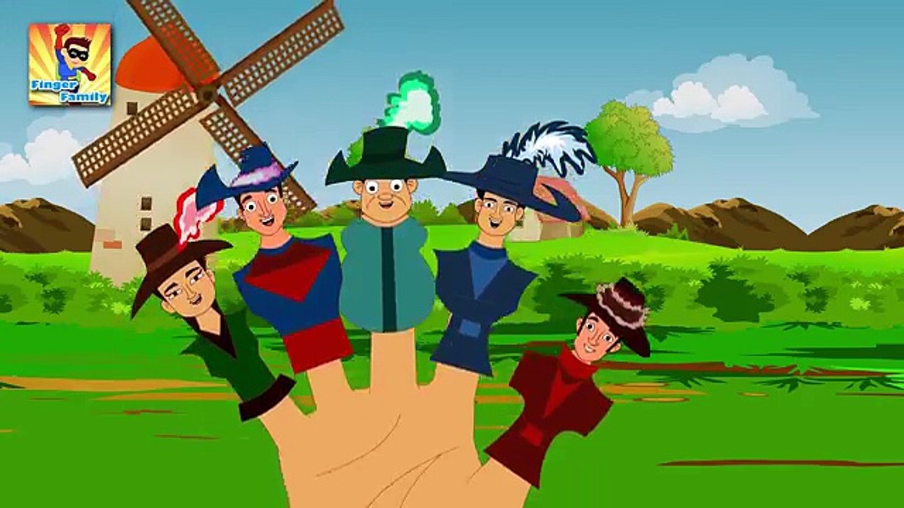 Finger Family | Musketeers Finger Family | Finger Family Songs | Finger Family Parody