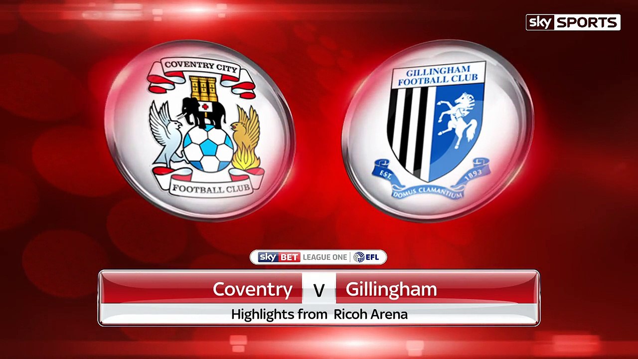 Coventry 2-1 Gilllingham